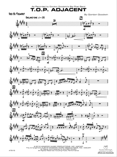 T.O.P. Adjacent: 3rd B-flat Trumpet