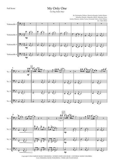 My Only One (no Hay Nadie Mas)