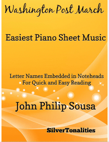 Washington Post March Easy Piano Sheet Music