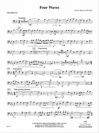 Four Waves: 1st Trombone