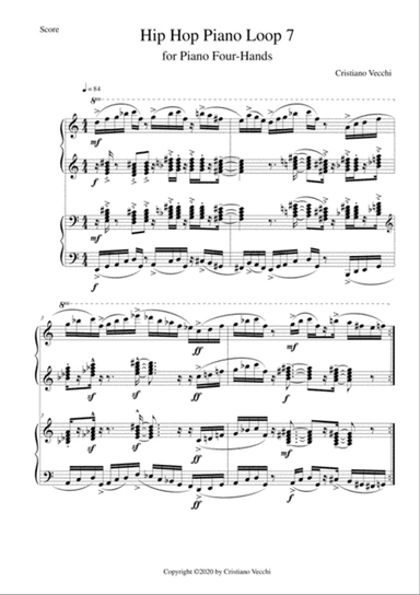 Hip Hop Piano Loop 7