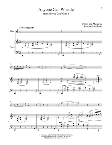 Anyone Can Whistle (from Anyone Can Whistle)