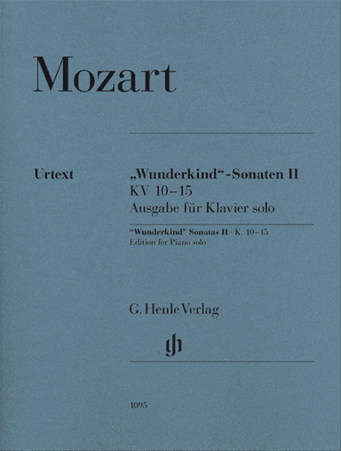 “Wunderkind” Sonatas, Volume 2, K. 10-15