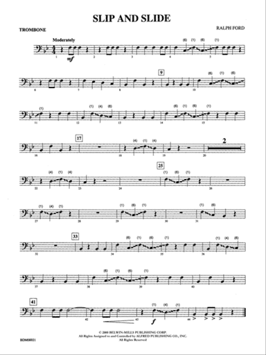 Slip and Slide: 1st Trombone