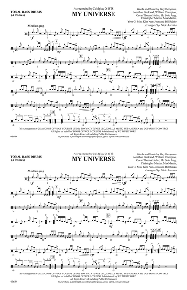 My Universe: Tonal Bass Drum