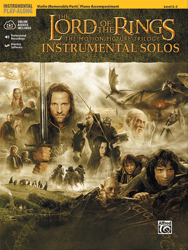 The Lord of the Rings - Instrumental Solos (Violin/Piano)