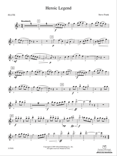 Heroic Legend: Flute