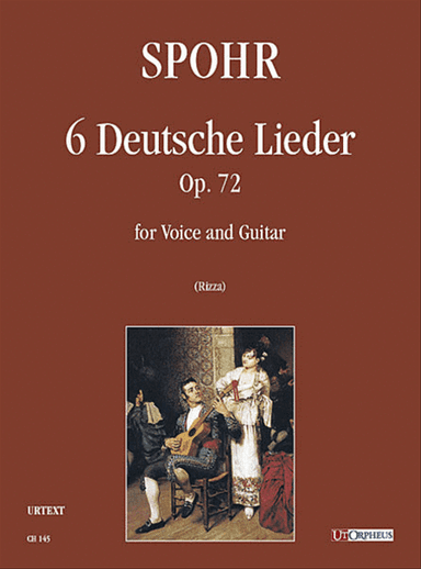 6 Deutsche Lieder Op. 72 for Voice and Guitar