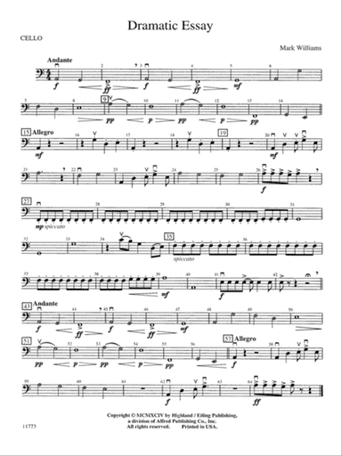 Dramatic Essay: Cello