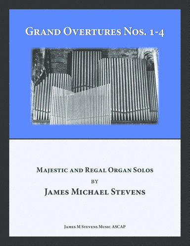 Grand Overtures Nos. 1-4 - Organ Book