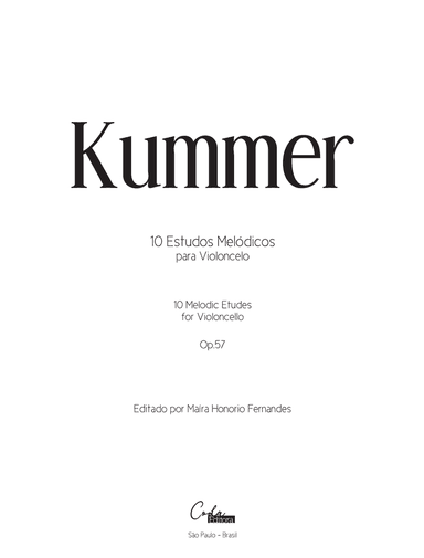 Kummer - 10 Melodic Etudes