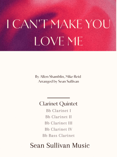 I Can't Make You Love Me