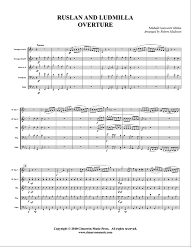 Russlan & Ludmilla Overture
