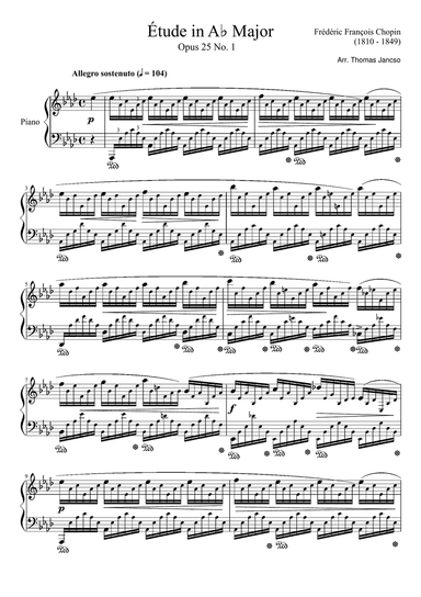 Etude Op.25 No.1