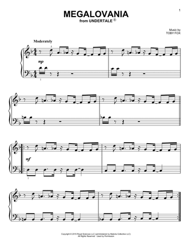 Megalovania (from Undertale)