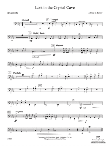 Lost in the Crystal Cave: Bassoon