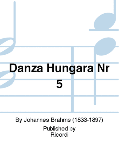 Danza Hungara Nr 5
