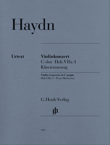 Haydn - Concerto No 1 Hob 7A No 1 C Violin/Piano