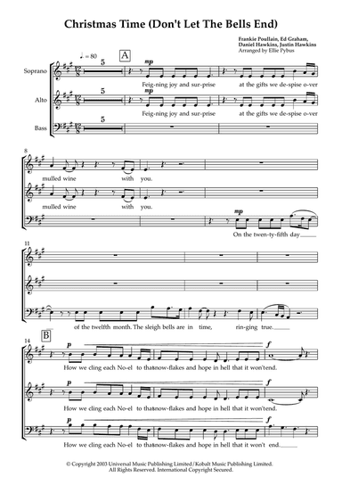 Christmas Time (don't Let The Bells End)