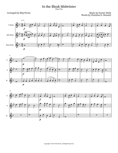 In the Bleak Midwinter