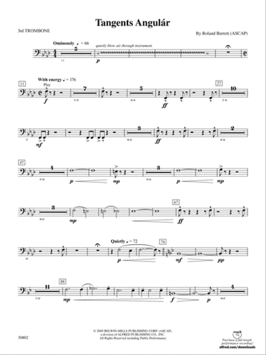 Tangents Angulár: 3rd Trombone