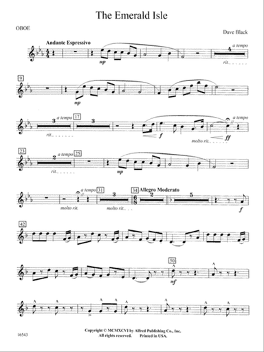 The Emerald Isle: Oboe