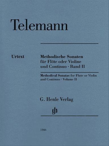 Methodical Sonatas for Flute or Violin and Continuo – Volume 2