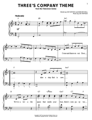 Three's Company Theme