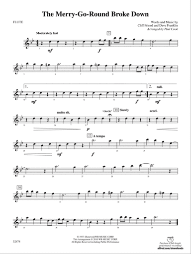 The Merry-Go-Round Broke Down: Flute