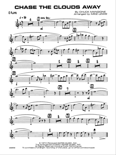 Chase the Clouds Away: Flute