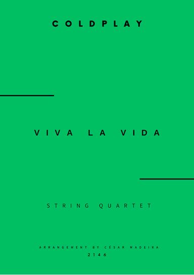 Viva La Vida - Score Only