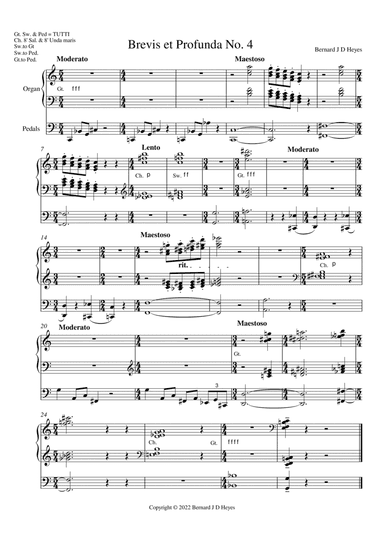 Brevis et Profunda No. 4