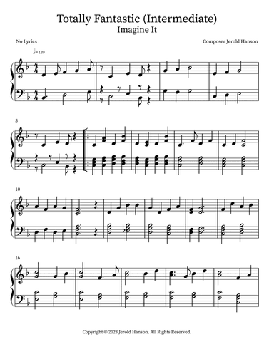 Totally Fantastic (Intermediate)