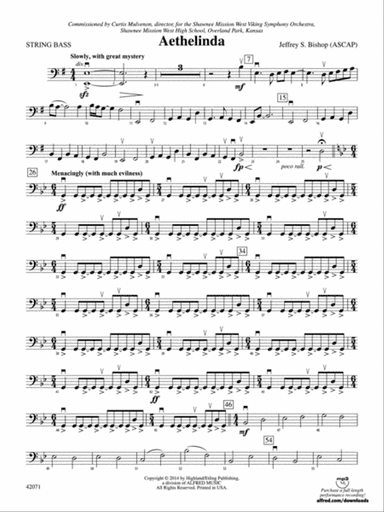 Aethelinda: String Bass