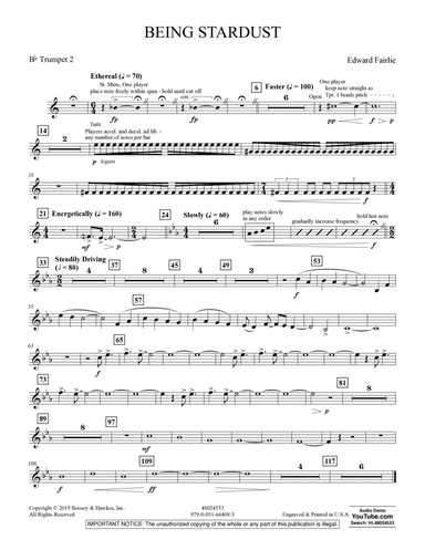 Being Stardust - Bb Trumpet 2