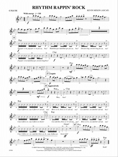 Rhythm Rappin' Rock: Flute