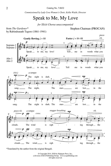 Speak to Me, My Love (Downloadable)