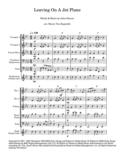 Leaving On A Jet Plane