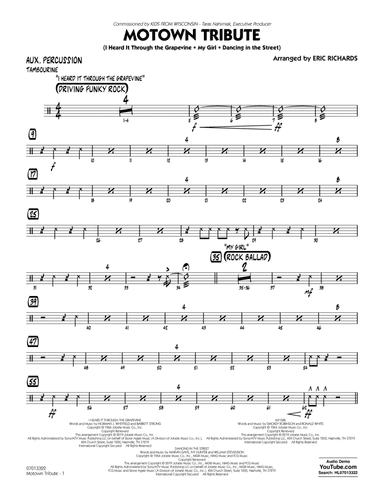 Motown Tribute - Aux Percussion