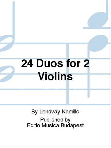24 Duos for 2 Violins