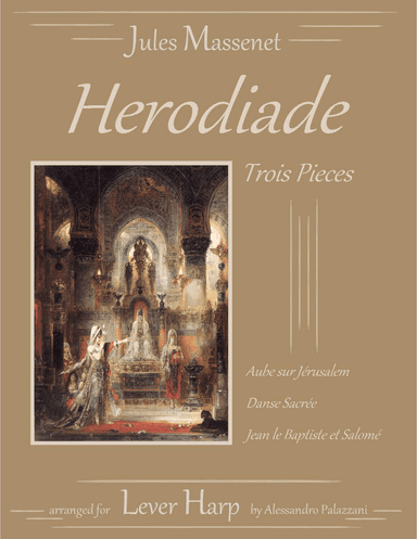 Herodiade: 3 pieces from the opera - Solo Lever Harp