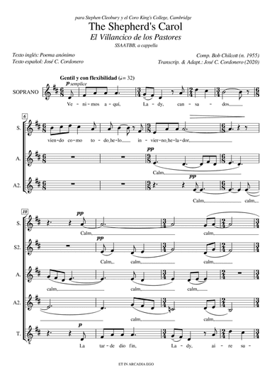 The Sheperd`s carol (El villancico de los pastores)