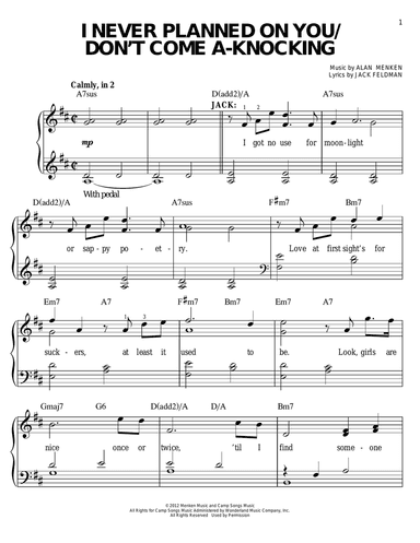 I Never Planned On You/Don't Come A-Knocking