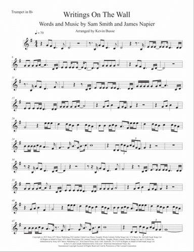 Writing's On The Wall from the film SPECTRE