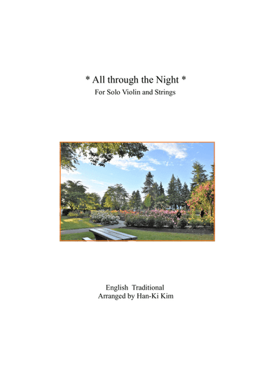 All through the night (Solo Violin and Strings)