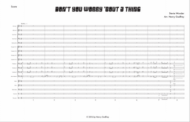 Don't You Worry 'bout A Thing