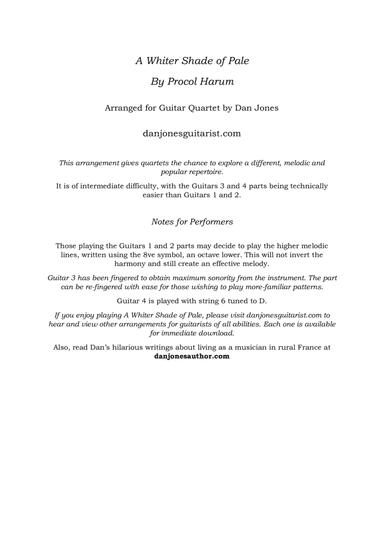 A Whiter Shade Of Pale