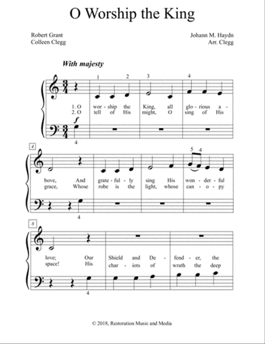 O Worship the King