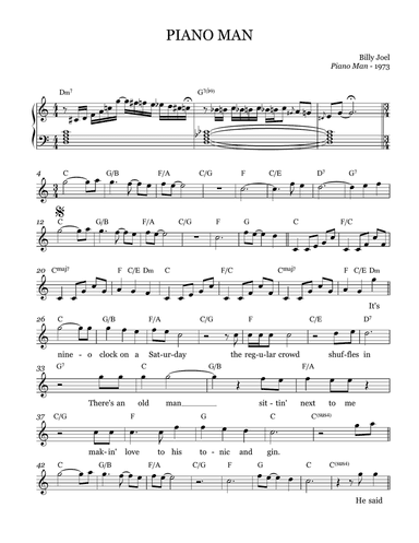Piano Man