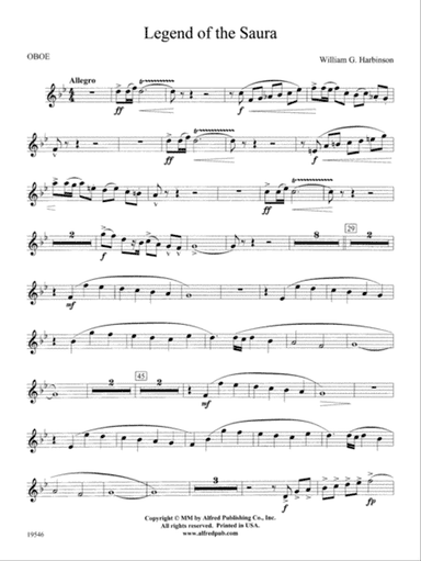 Legend of the Saura: Oboe